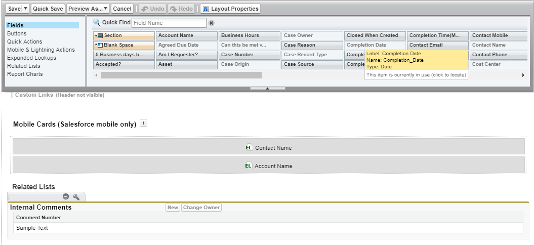 Salesforce - creating a custom object