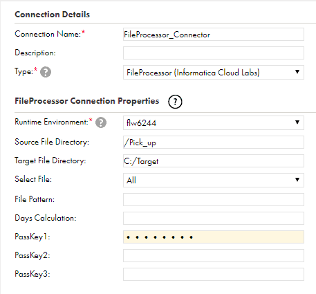 Source Connection