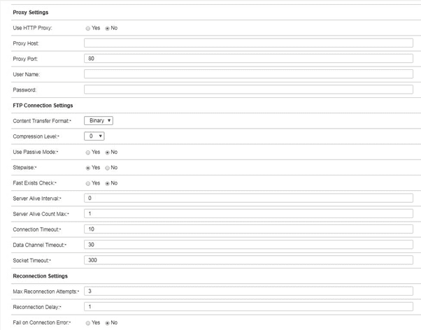 ICRT File Monitor Connection