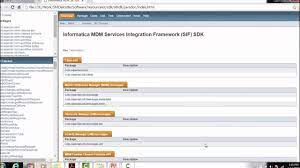 webservice for IDQ and MDM