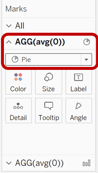 Create a Donut Chart in Tableau