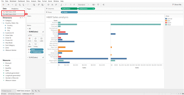 Build a Simple Map in Tableau